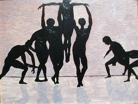 1986 Les Danseurs (52 x 42 cm)