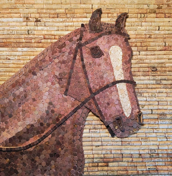 TB 104 Le Cheval (90×90 cm)
