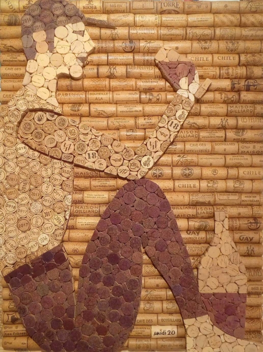 TB 68 Rodin à l’apéro (60×45 cm)