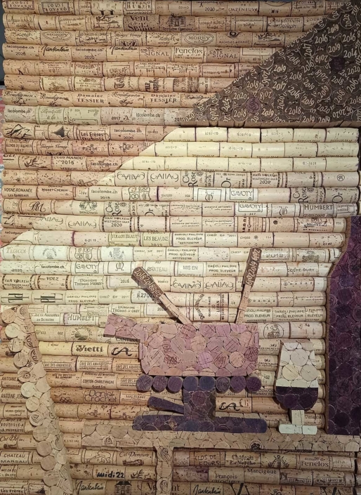 TB 97 côté Fondue (70×50 cm) – fait partie du Diptyque